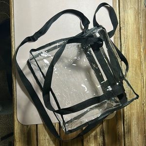 12x6x12 clear plastic purse